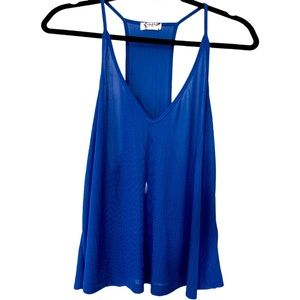 Free people royal blue top